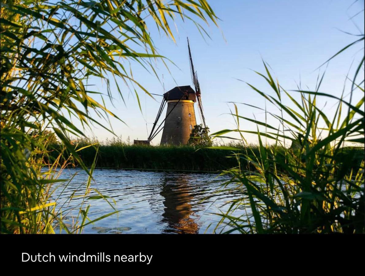 Tiny House With Sauna & Jacuzzi Near Amsterdam Vijfhuizen Екстер'єр фото